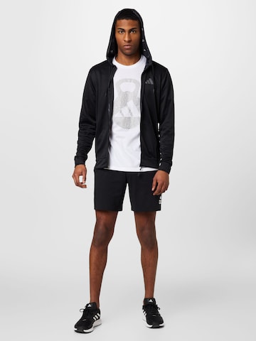 ADIDAS SPORTSWEAR Regular Sporthose 'Essentials Logo' in Schwarz