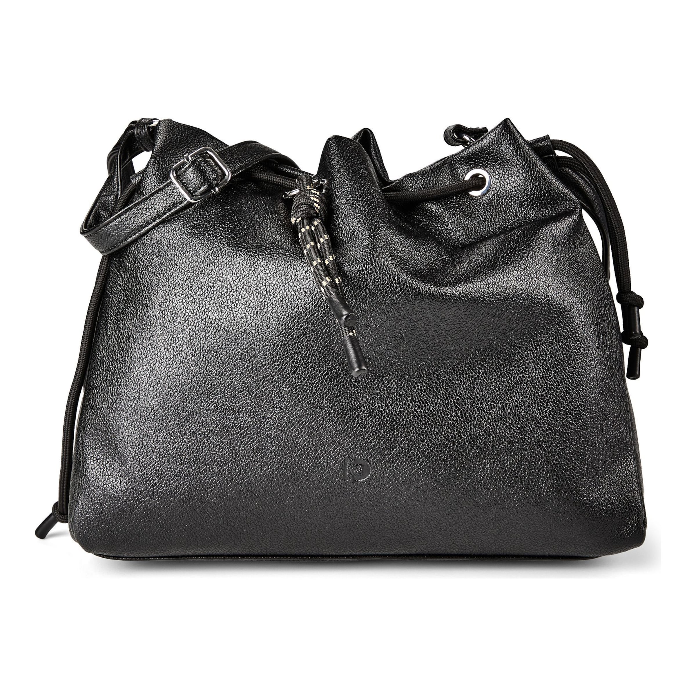 Borsa a sacco 'Sanja' di TOM TAILOR DENIM in nero: frontale