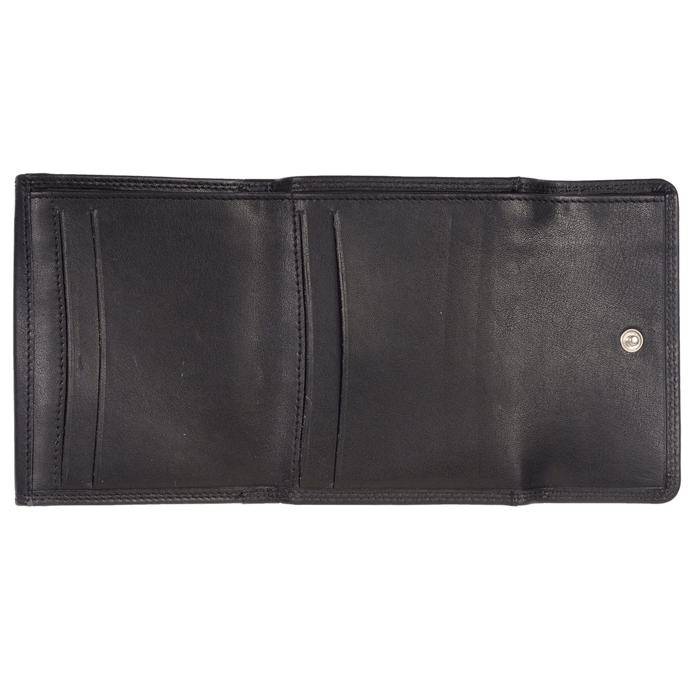 GOLDEN HEAD Portemonnee 'Polo' in Zwart