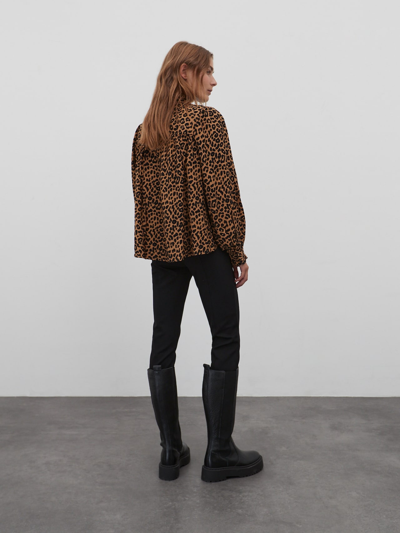 EDITED Blouse 'Rosiel' Bruin