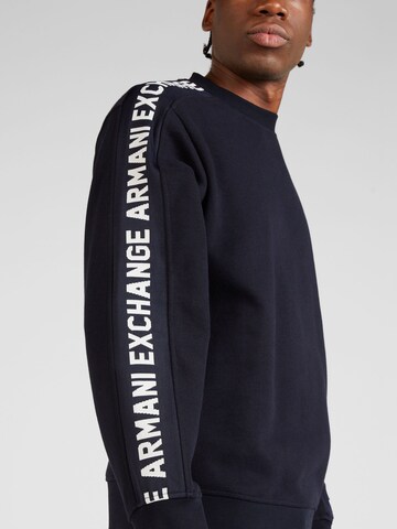 ARMANI EXCHANGE Sweatshirt in Blauw