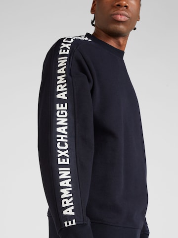 Sweat-shirt ARMANI EXCHANGE en bleu