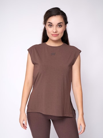Fortex Fitness Sports top 'Essential' in Brown: front
