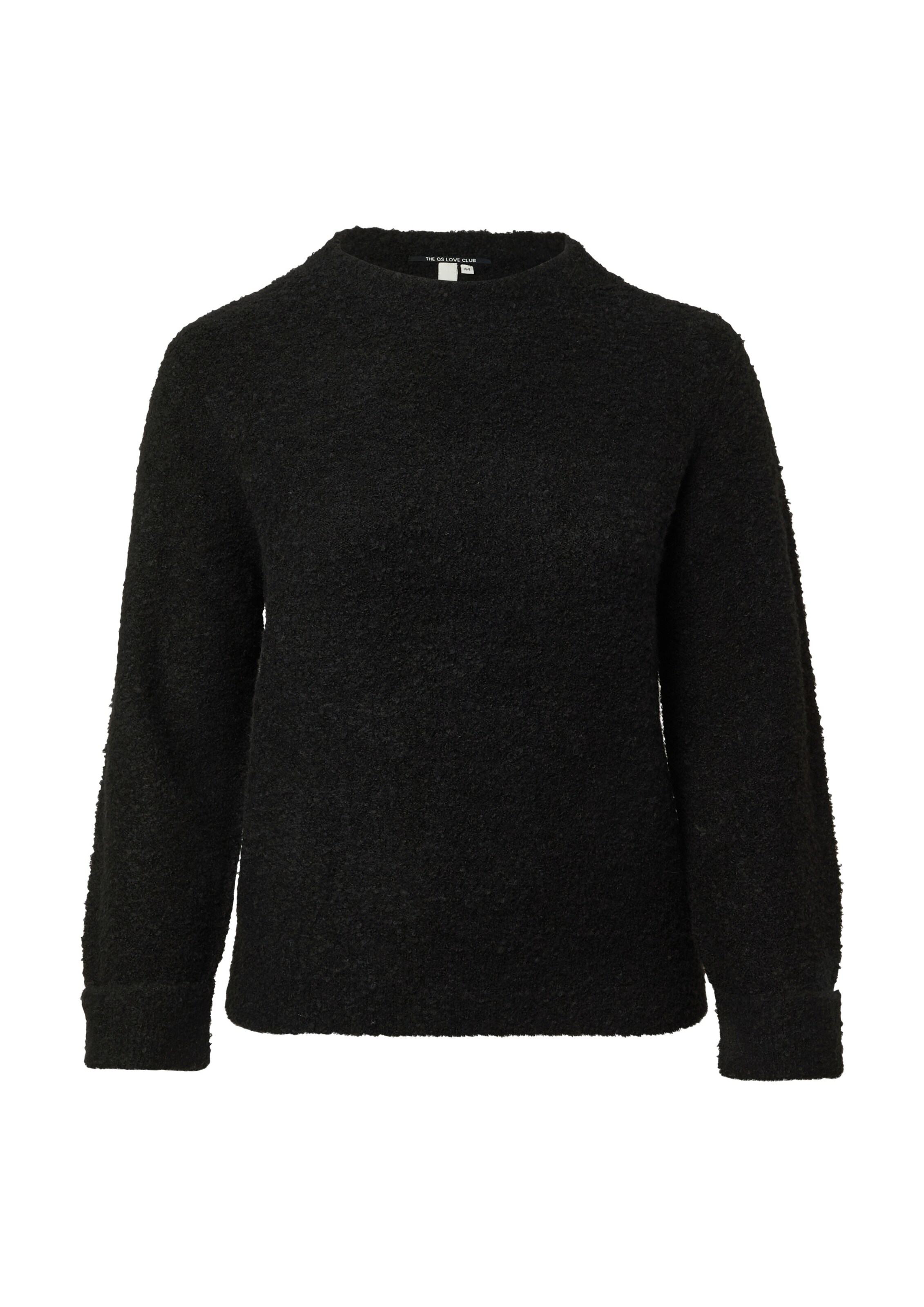 QS Pullover in Schwarz: Vorderseite