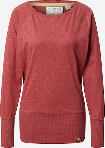 Fli Papigu Shirt in Rot: predná strana