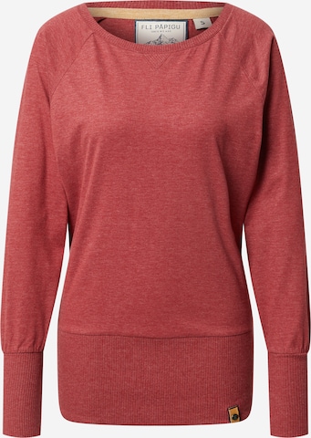 Fli Papigu Shirt in Rood: voorkant