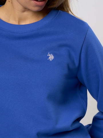 U.S. POLO ASSN. Sweatshirt ' Helen ' i blå