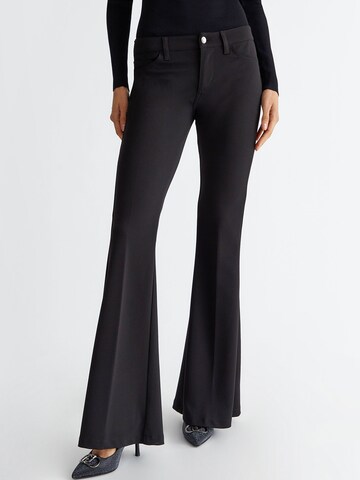 Liu Jo - Acampanado Pantalón en negro: frente