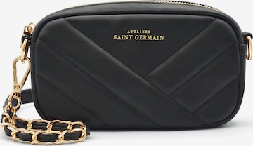Ateliers Saint Germain Schultertasche 'OPERA' in Schwarz: Vorderseite