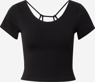 ABOUT YOU - Camiseta 'Lilou' en negro: frente
