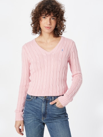 Polo Ralph Lauren Tröja 'KIMBERLY' i rosa: framsida