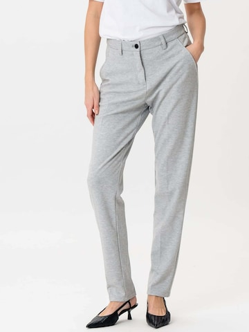 TEESHOPPEN - Tapered Pantalón en gris: frente