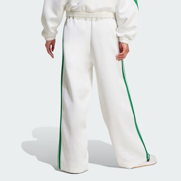 ADIDAS SPORTSWEAR Широкий Спортивные штаны 'Stadium' в Белый