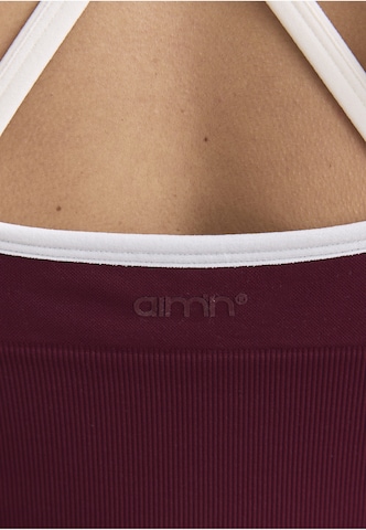 Bustino Reggiseno sportivo di Aim'n in rosso
