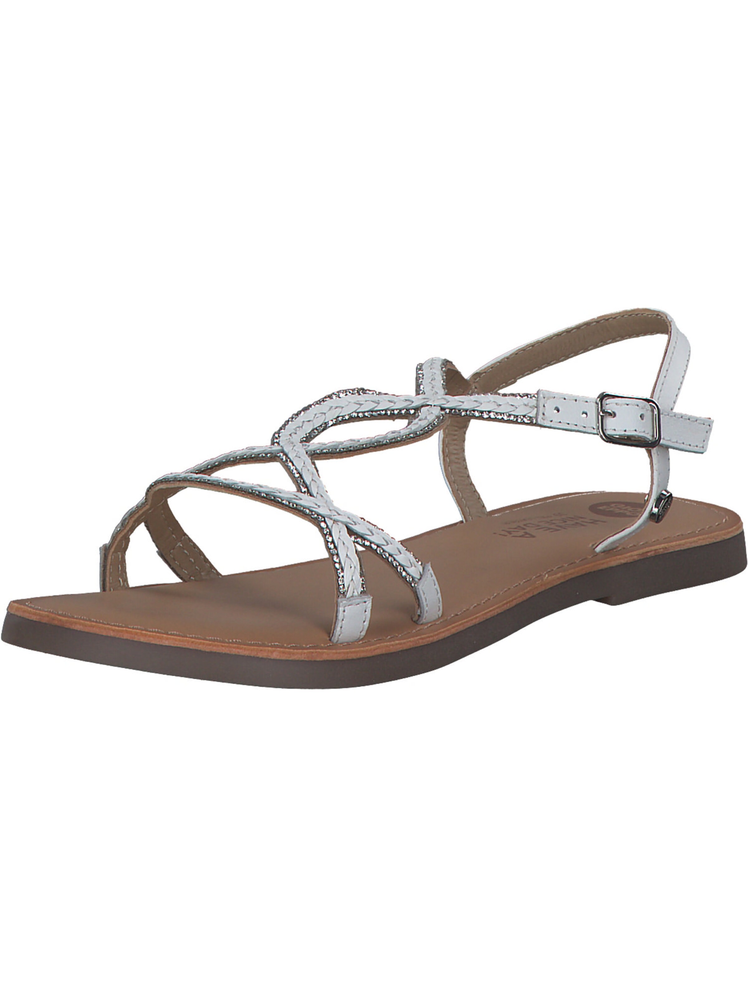 GIOSEPPO Sandale in Weiß: Vorderseite