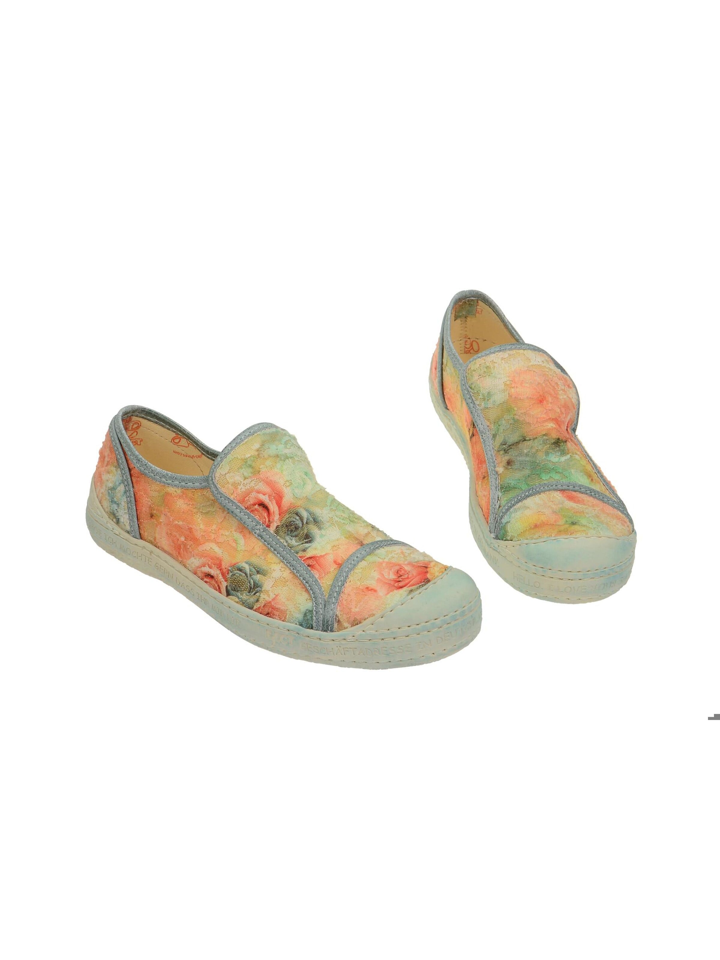 EJECT Slippers 'Eject Dass Slipper orange Blumen 16221/2' in Mixed colors