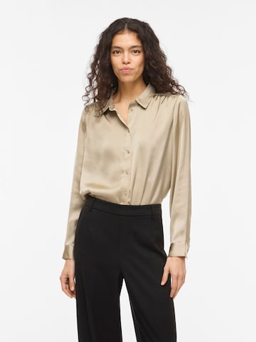 Camicia da donna 'VISofie' di VILA in beige: frontale