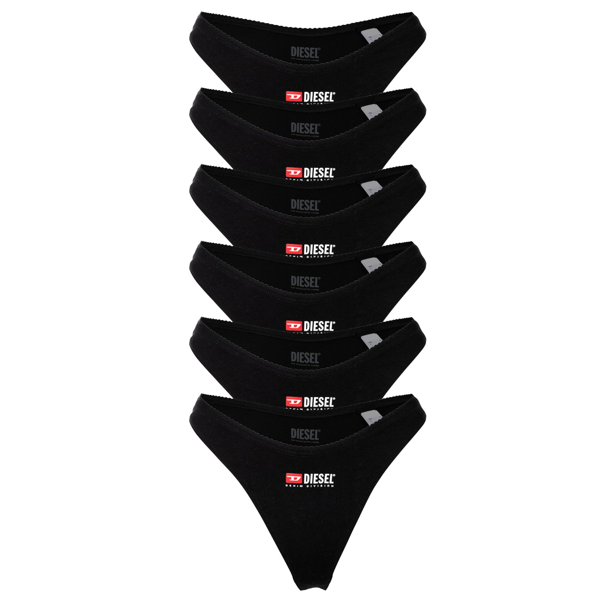 DIESEL String bugyik - fekete: elől