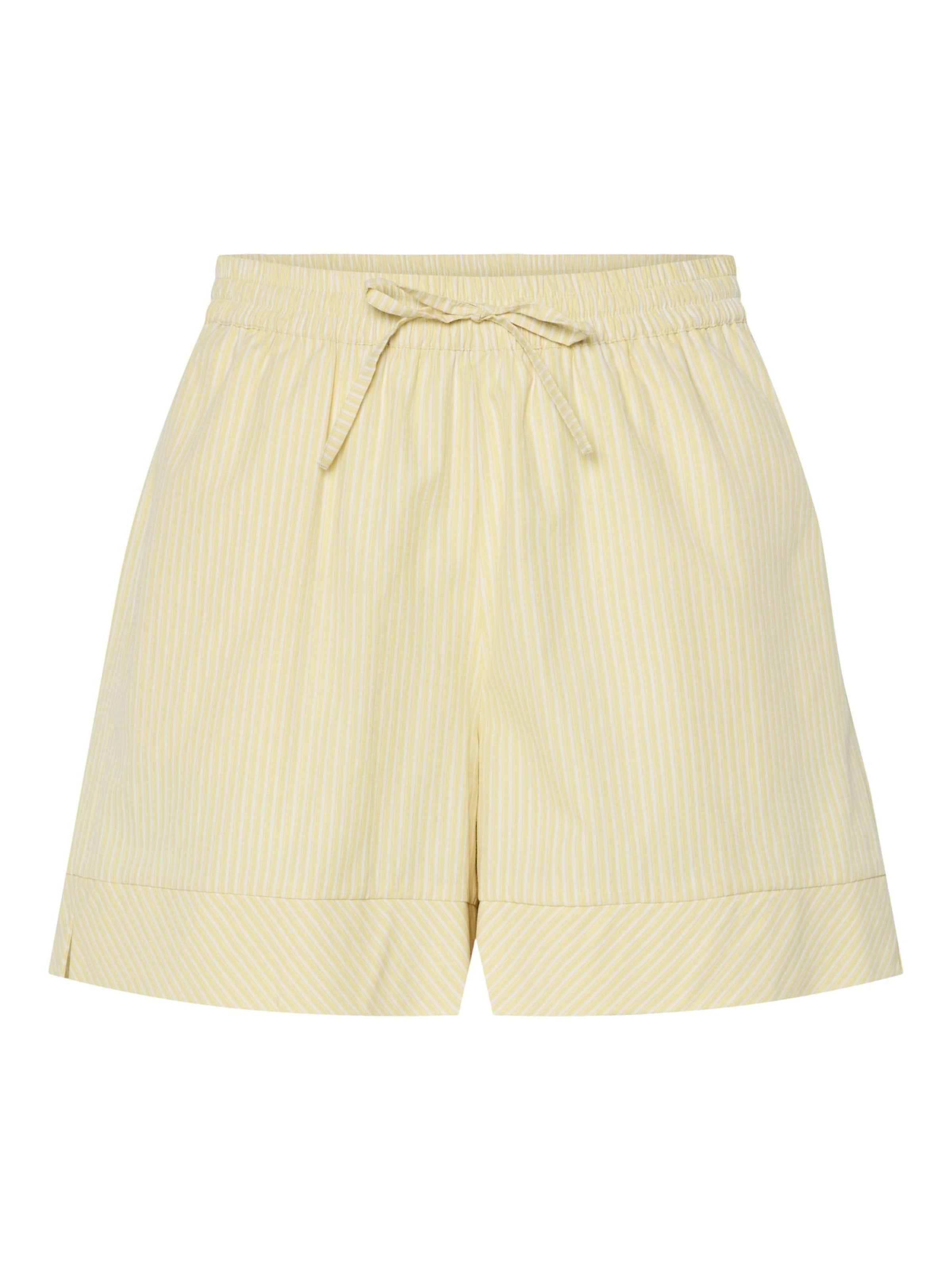 PIECES Bukser i gul: forside