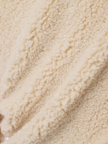Marie Lund Fleece jas in Beige