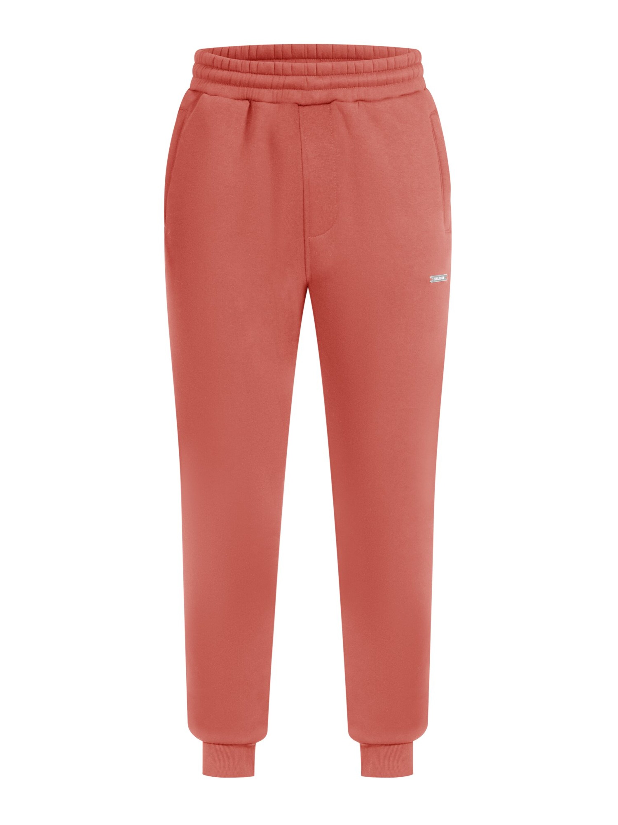 Effilé Pantalon 'Fiero' Smilodox en marron : devant