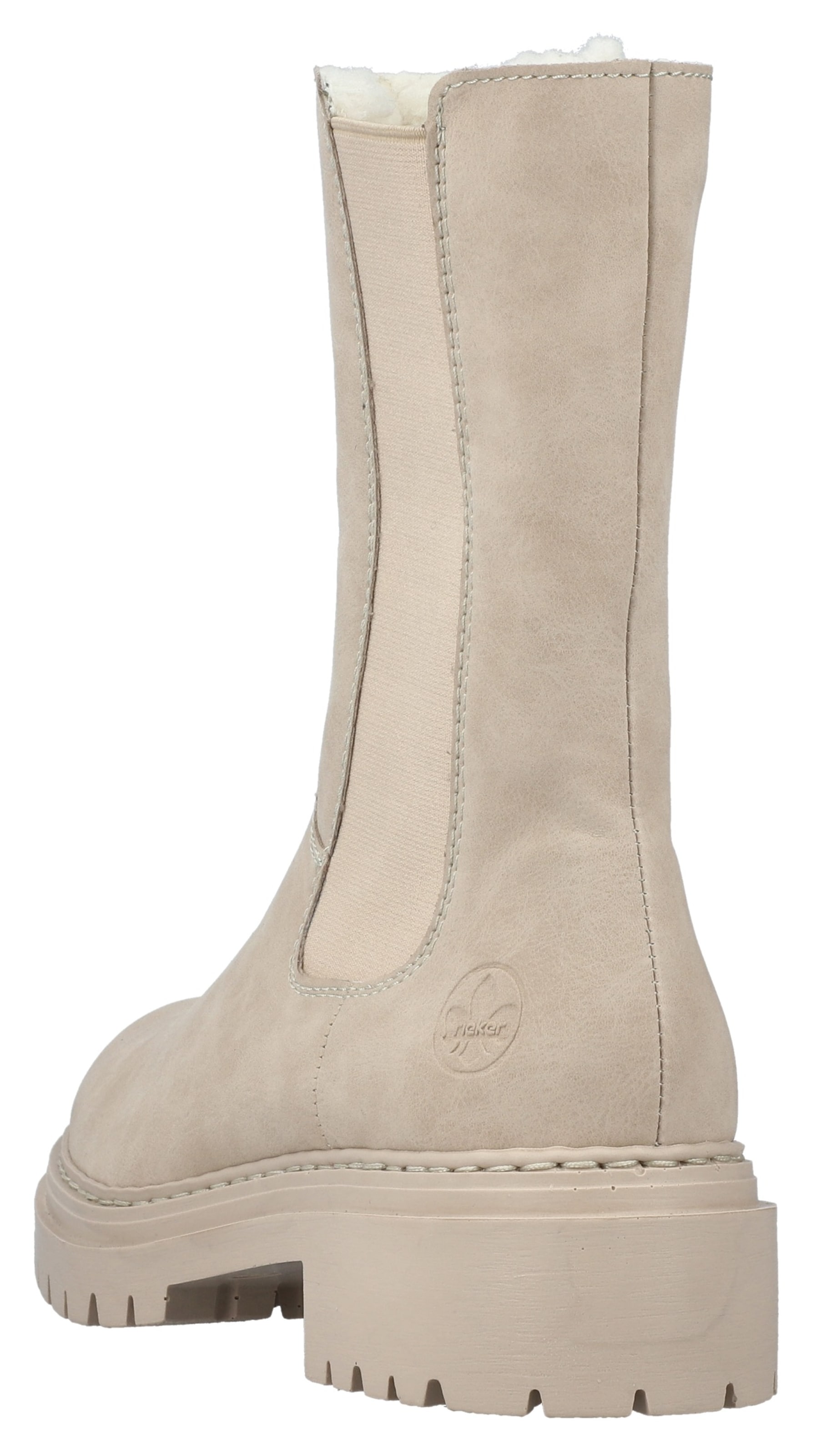 Rieker Chelsea boots in Beige