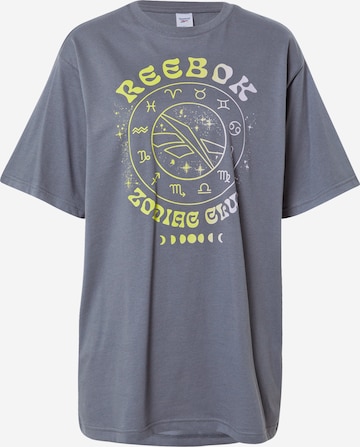 Reebok Classics Oversized shirt in Grijs: voorkant