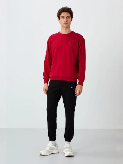 Tommy Life Survêtement en L en rouge / noir, Vue avec produit