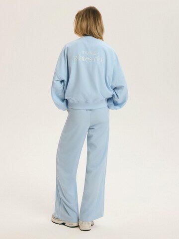 ESOTIQ Wide leg Pants 'Vitality' in Blue