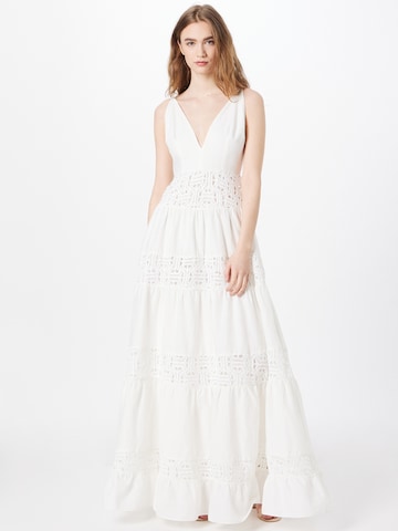 True Decadence Φόρεμα σε λευκό: μπροστά
