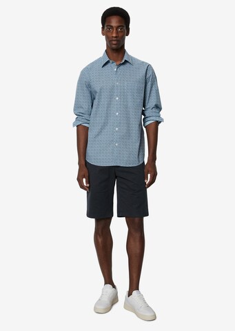 Marc O'Polo Regular fit Button Up Shirt in Blue