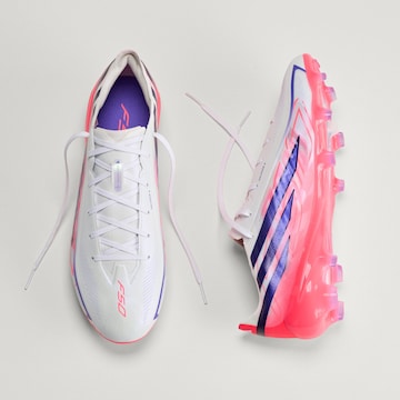 Chaussure de foot 'F50 Hyperfast Pro' ADIDAS PERFORMANCE en blanc