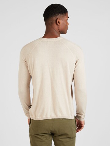 Pull-over 'D-BAQUERIZO' NAPAPIJRI en beige