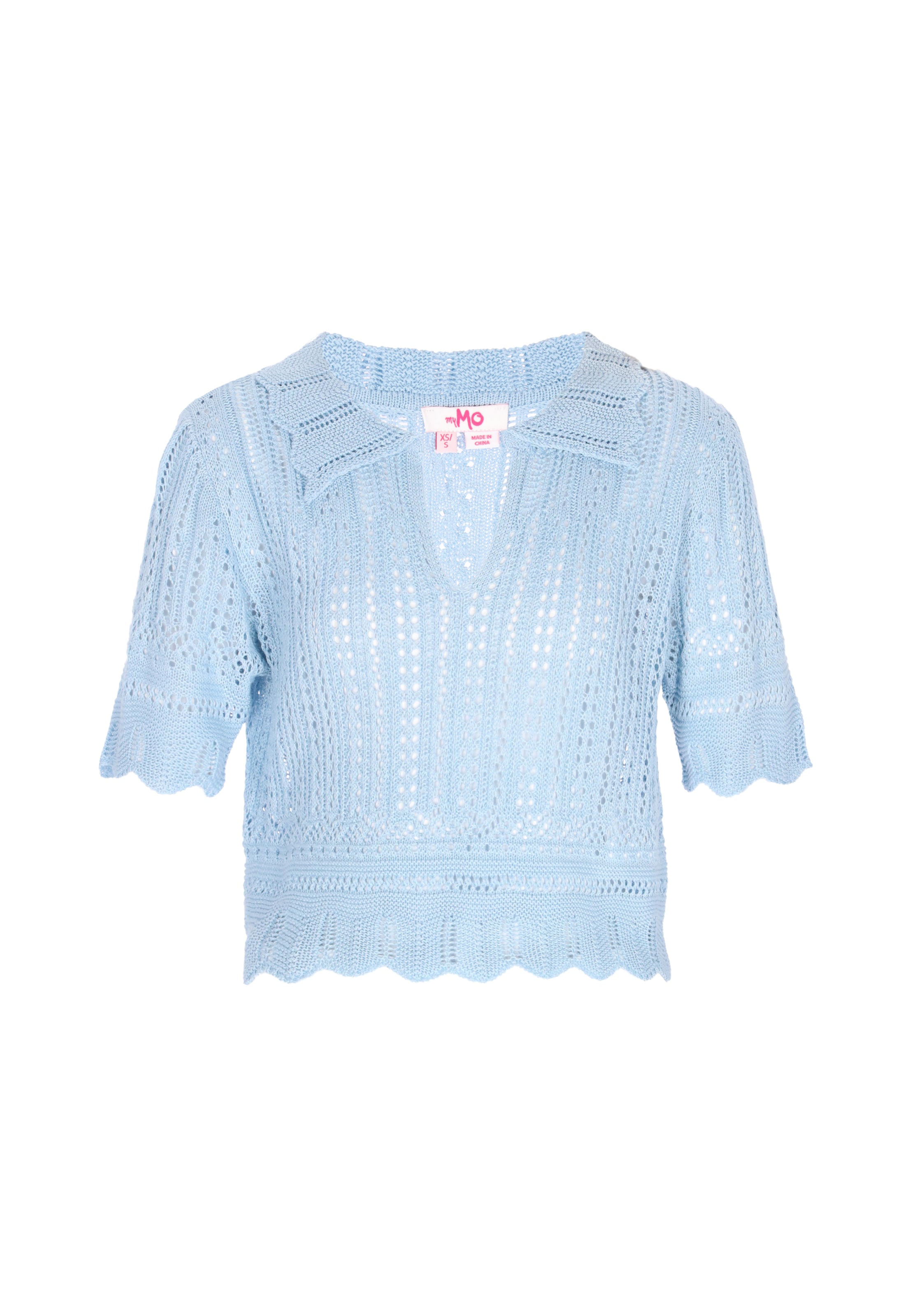 Pull-over 'Young Fashion' MYMO en bleu : devant