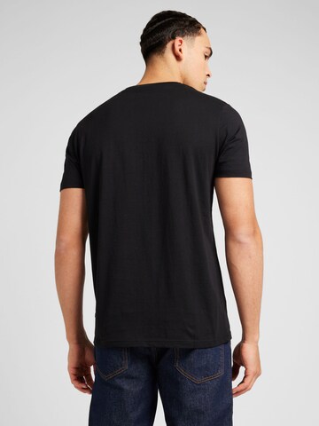 QS - Camiseta en negro