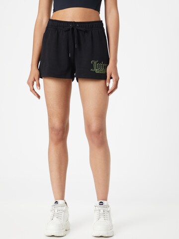 Juicy Couture Sport regular Παντελόνι φόρμας 'ZOLA' σε μαύρο: μπροστά