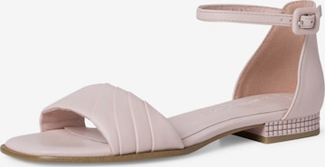 MARCO TOZZI Strap Sandals in Pink: front