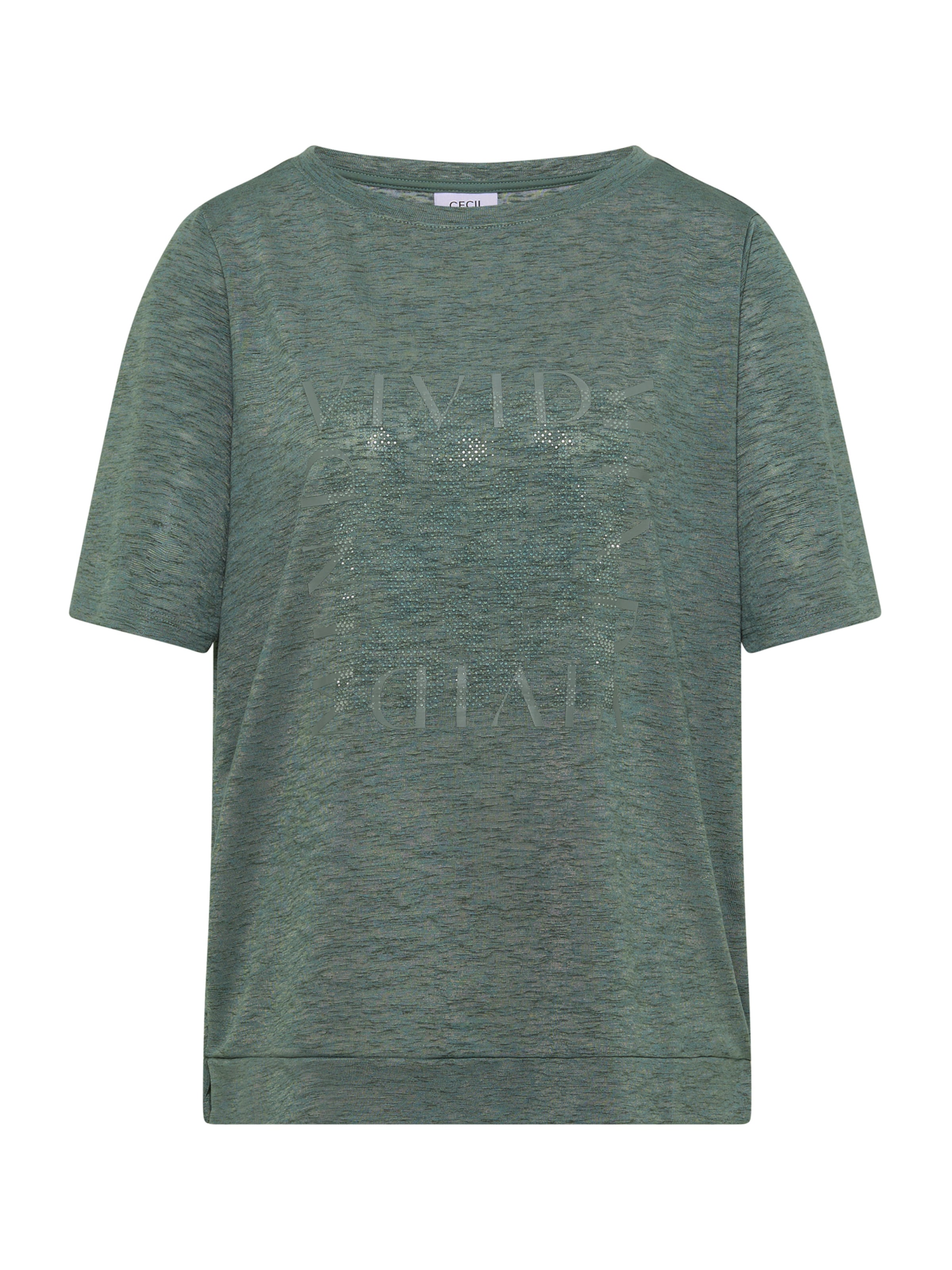 CECIL T-Shirt in Grün: Vorderseite
