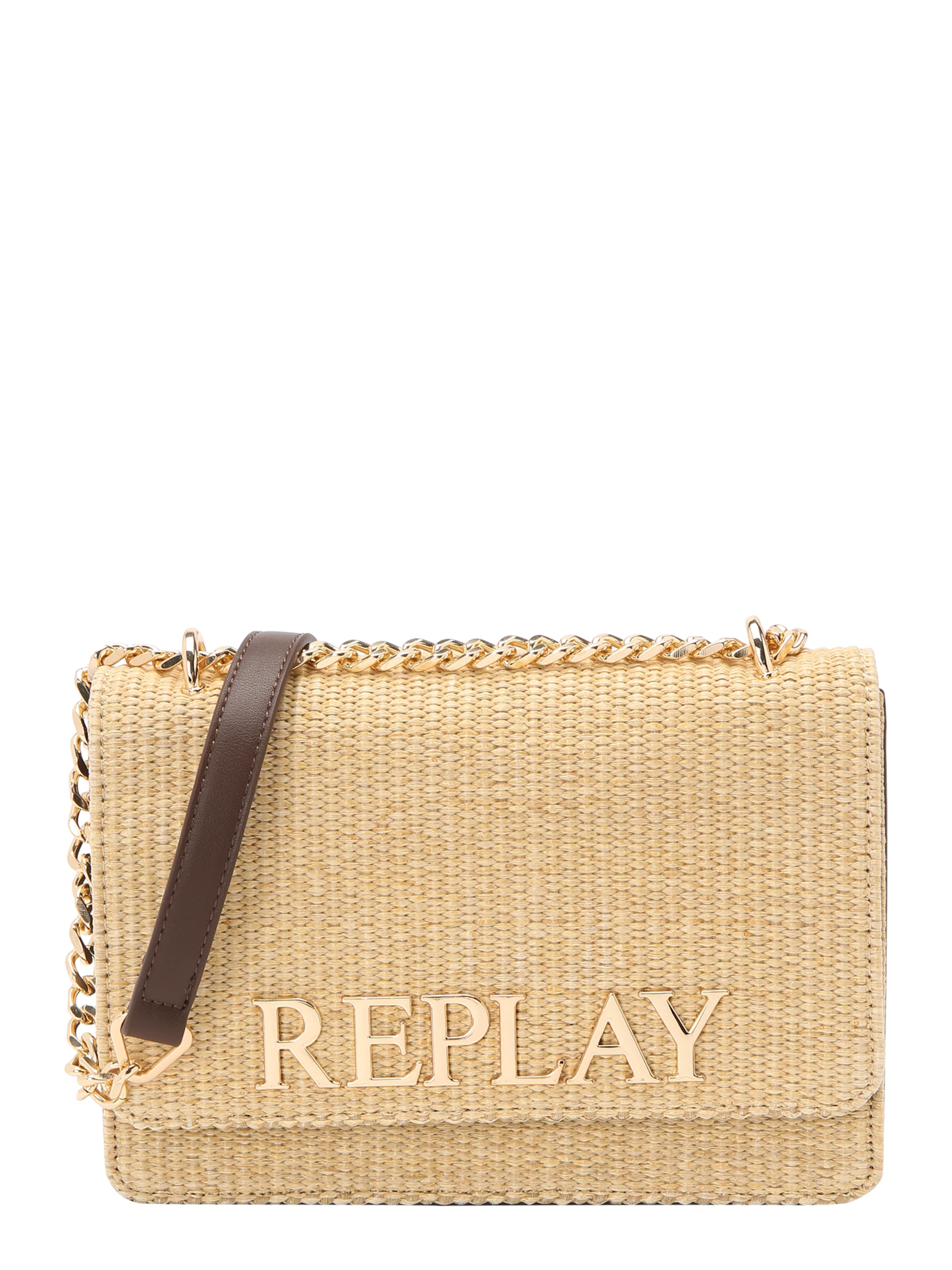 Sac à bandoulière REPLAY en beige : devant