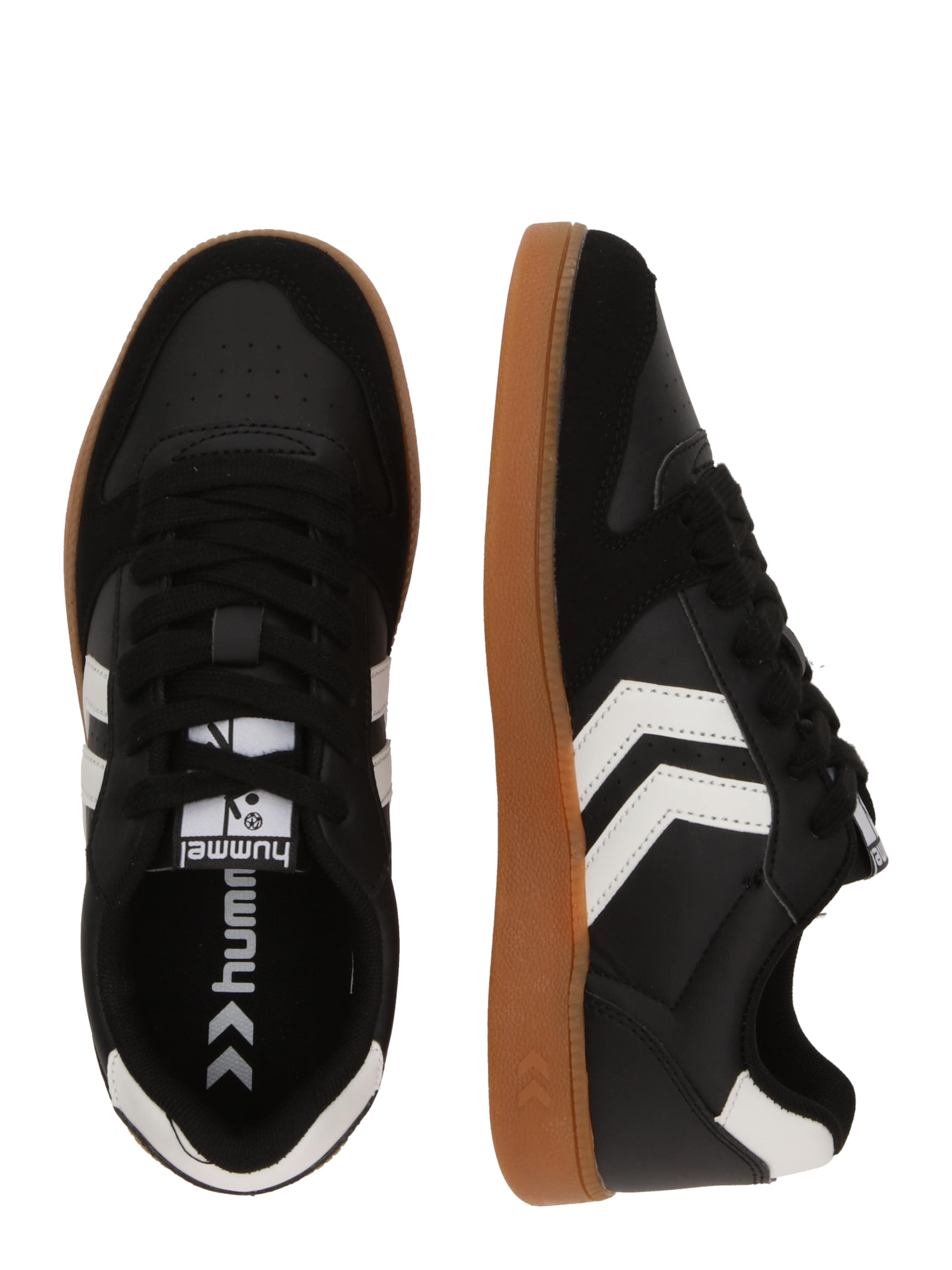 Hummel Σνίκερ χαμηλό 'HANDBALL PERFEKT' σε μαύρο