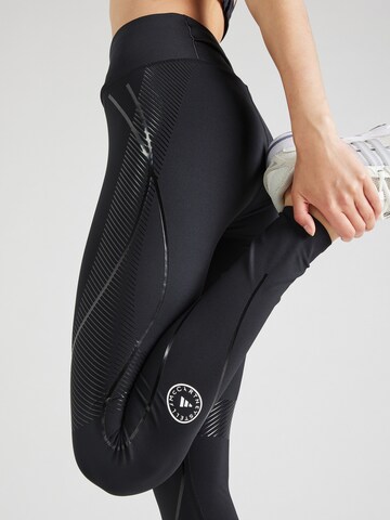 Skinny Pantaloni sportivi 'Truepace' di ADIDAS BY STELLA MCCARTNEY in nero