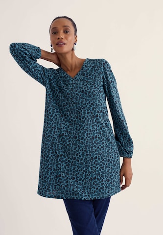 Camicia da donna di Seasalt Cornwall in blu: frontale