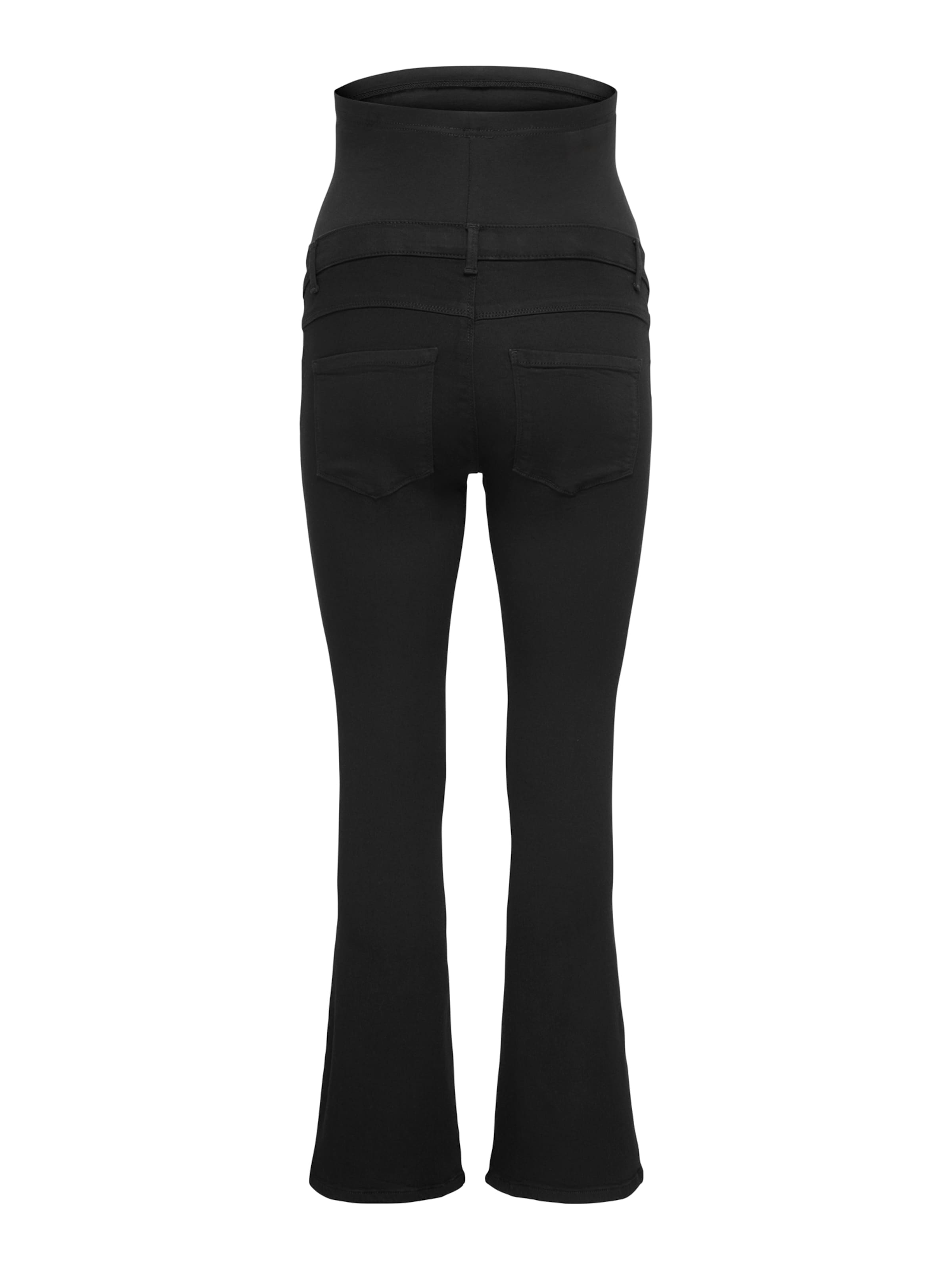 évasé Jean 'OLMRain' Only Maternity en noir