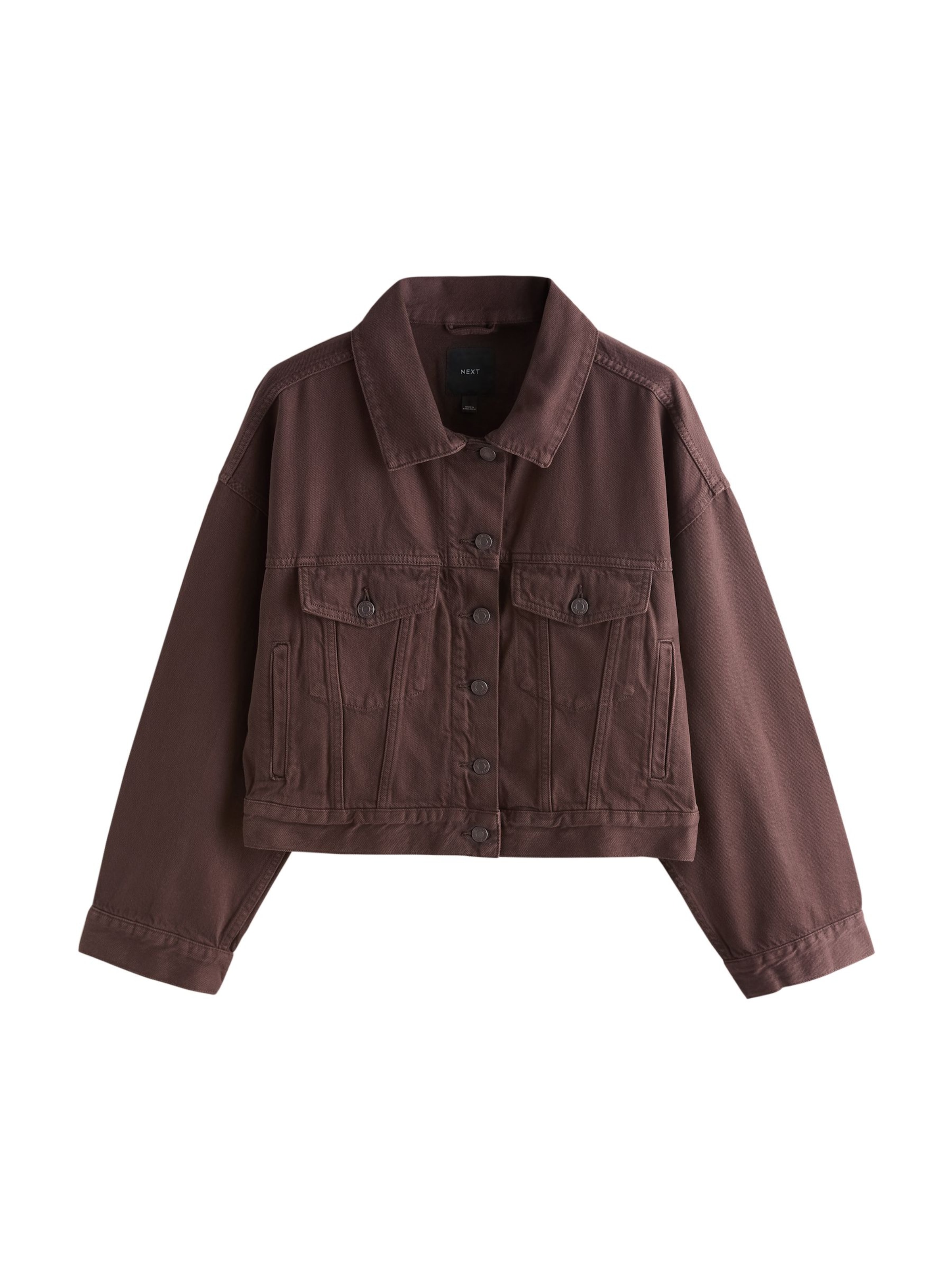 Next Overgangsjakke i brun: forside