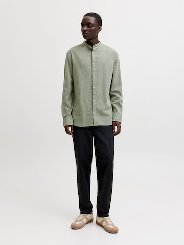 JACK & JONES Средняя посадка Рубашка 'JJESummer' в Зеленый
