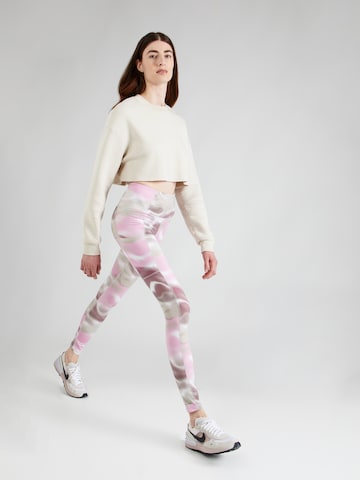 COLUMBIA Skinny Športne hlače 'Boundless Trek' | vijolična barva
