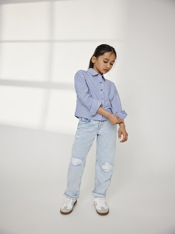 KIDS ONLY Blouse 'PANSY NINA' in Blauw: voorkant