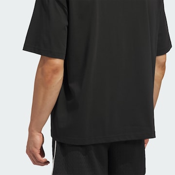 Maglietta 'Only The Best For The Athlete' di ADIDAS ORIGINALS in nero