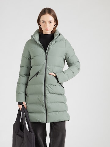 Superdry Winterjas 'City' in Groen: voorkant