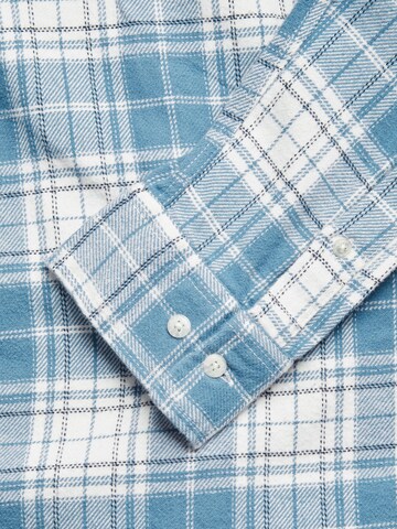 JACK & JONES Regular fit Button Up Shirt 'PACEY' in Blue